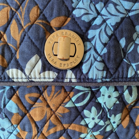 VERA BRADLEY Bowler Bag in Java Floral (Retired Pattern) - Shoulder Purse - Picture 10 of 14